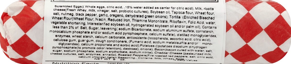 slide 2 of 5, Galant Foods Breakfast Wrap 8 oz, 8 oz