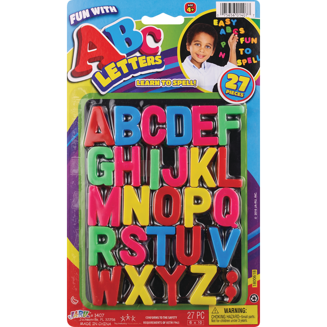 slide 1 of 1, Ja-Ru Letters And Numbers Set, 1 ct