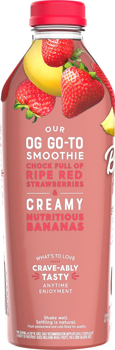 slide 4 of 5, Bolthouse Farms Bolthouse Strawbry Banana Smoothie 100% Jce - 32 fl oz, 32 fl oz