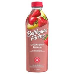 Bolthouse Farms Strawberry Banana Fruit Juice Smoothie, 32 oz