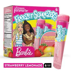 The Frozen Farmer Barbie Freezer Squeezers Pops Strawberry Lemonade