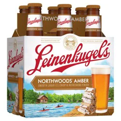 Leinenkugel's Northwoods Lager, 6 Pack 12 fl oz Bottles