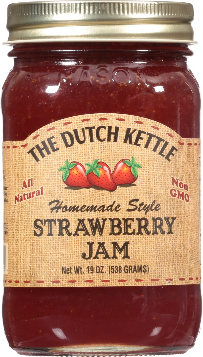 slide 12 of 13, The Dutch Kettle Homemade Style Strawberry Jam 19 oz, 19 oz