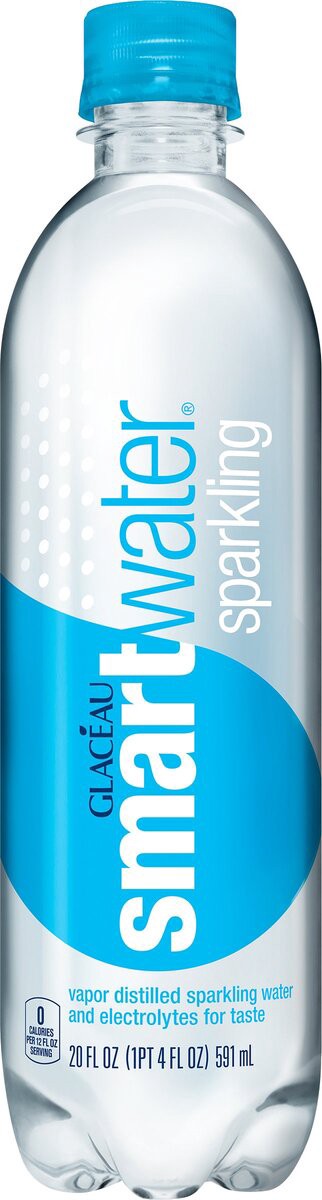 slide 5 of 6, Glaceau Sparkling Smartwater, 20 fl oz