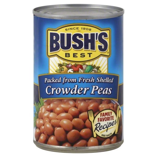 slide 1 of 2, Bush's Best Packed From Fresh Shelled Crowder Peas, 15.8 oz