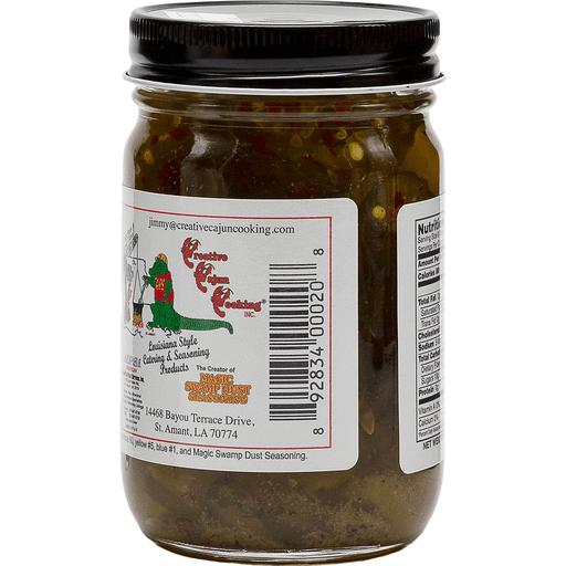 slide 3 of 3, Creative Cajun Catering Gator Pickles, 14.5 oz