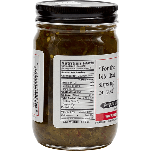 slide 2 of 3, Creative Cajun Catering Gator Pickles, 14.5 oz