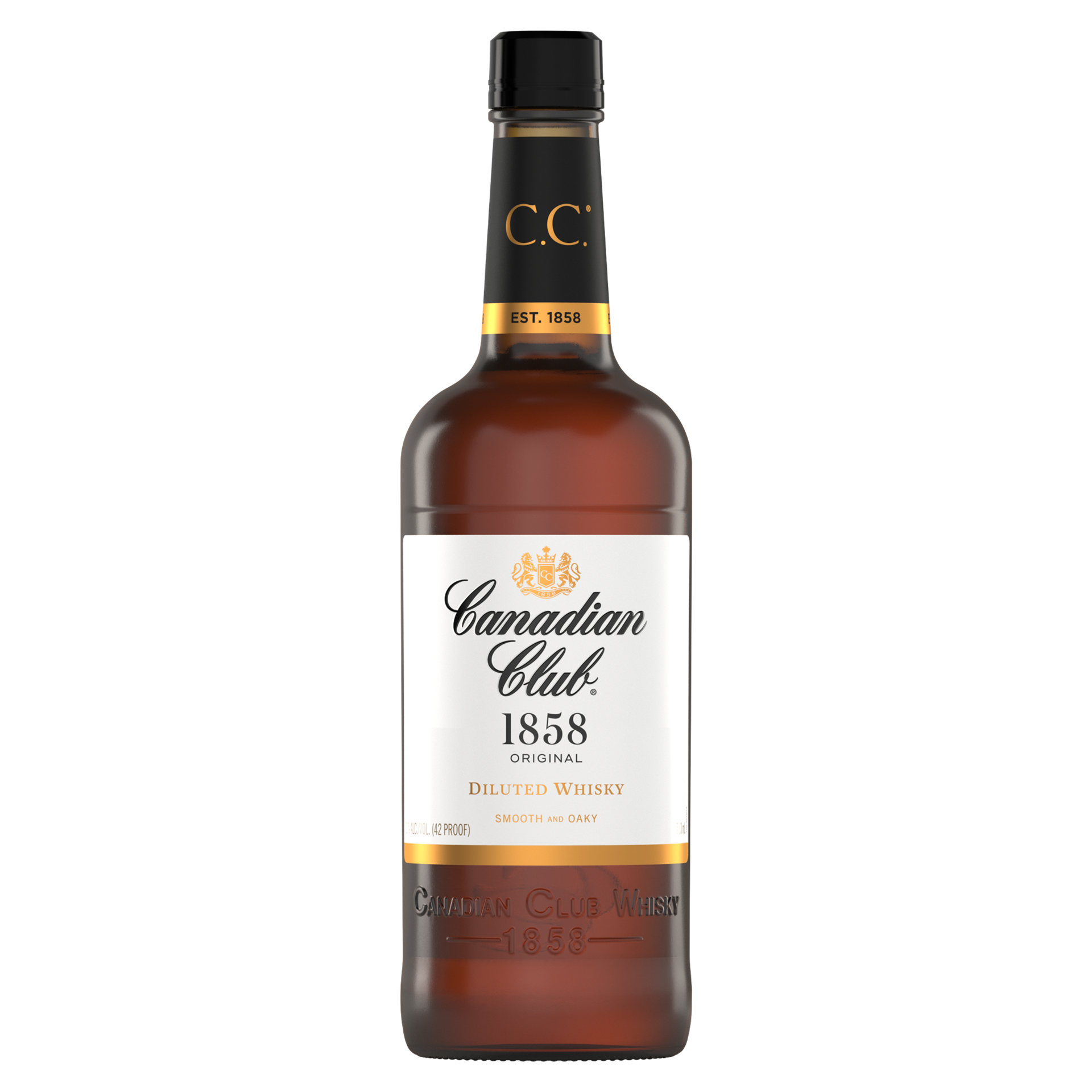 slide 1 of 7, Canadian Club Diluted Whisky Premium Extra Aged, 750 ml