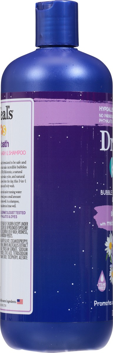 slide 7 of 9, Dr. Teal's Kids 3-in-1 Sleep Bath Bubble Bath, Body Wash & Shampoo 20 fl oz, 20 fl oz