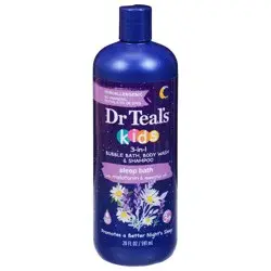 Dr. Teal's Kids 3-in-1 Sleep Bath Bubble Bath, Body Wash & Shampoo 20 fl oz