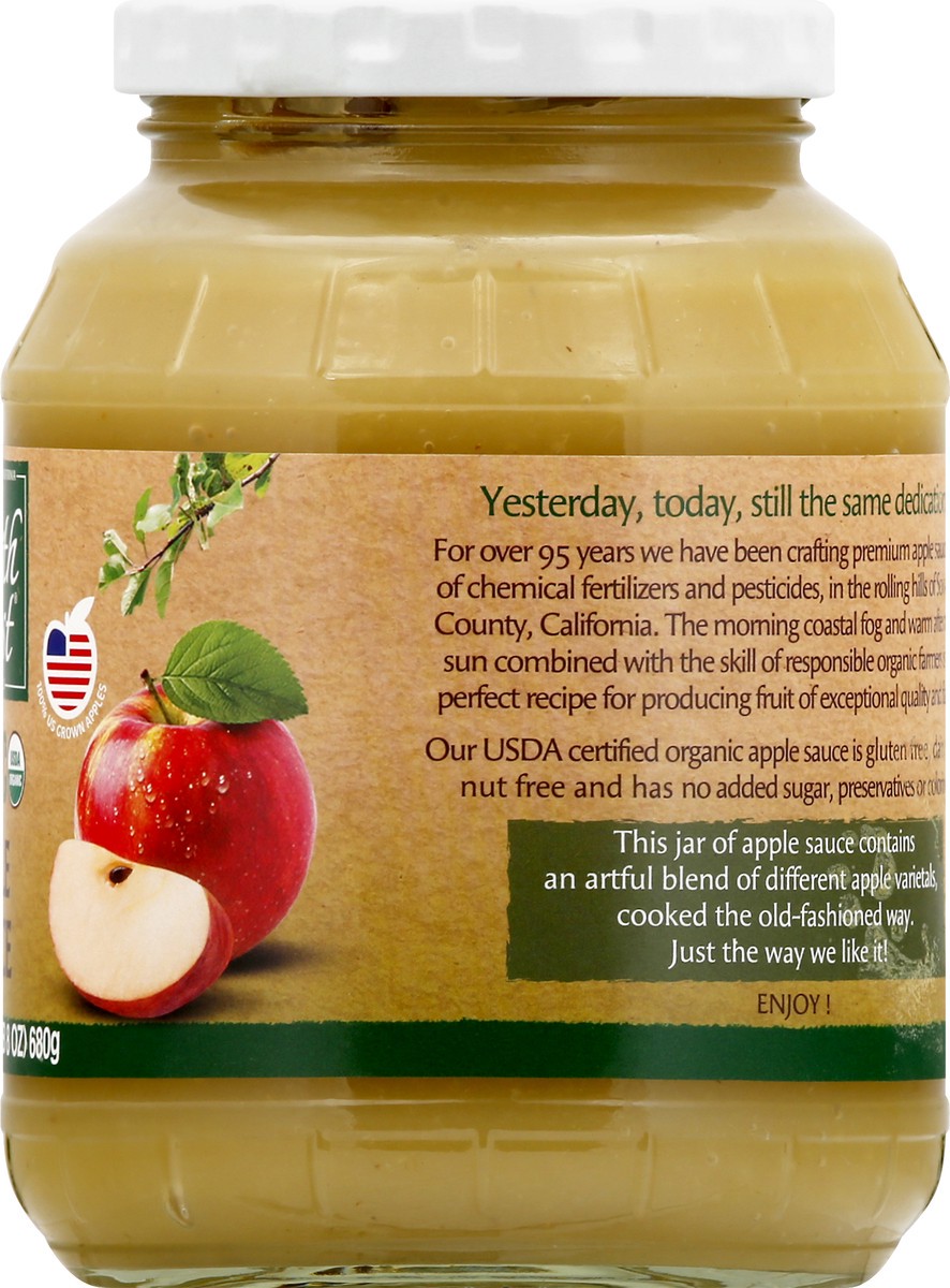 slide 7 of 11, North Coast Organic Applesauce 24 oz, 24 oz