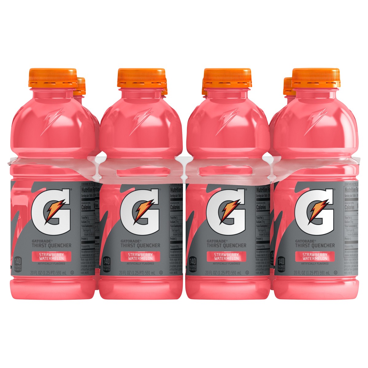 slide 5 of 5, Gatorade 8 Pack Strawberry Watermelon Thirst Quencher 8 ea, 8 ct; 20 oz