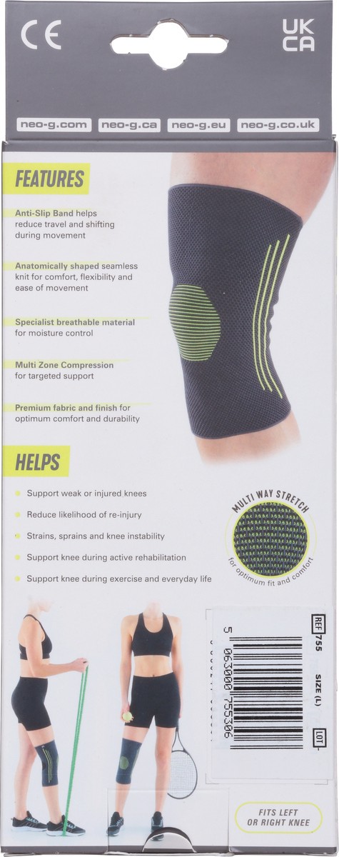 slide 3 of 9, Neo G Active L Knee Support 1 Each, 1 ct
