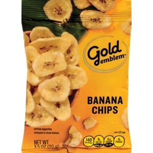 slide 1 of 1, CVS Gold Emblem Banana Chips, 3.5 oz