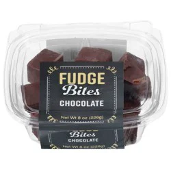 Fudgeamentals Chocolate Fudge Bites 8 oz