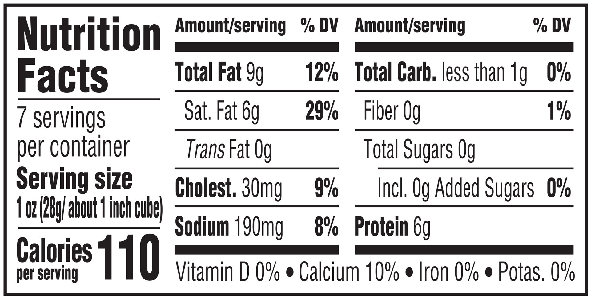 slide 5 of 6, Cracker Barrel Havarti Cheese Block, 7 oz