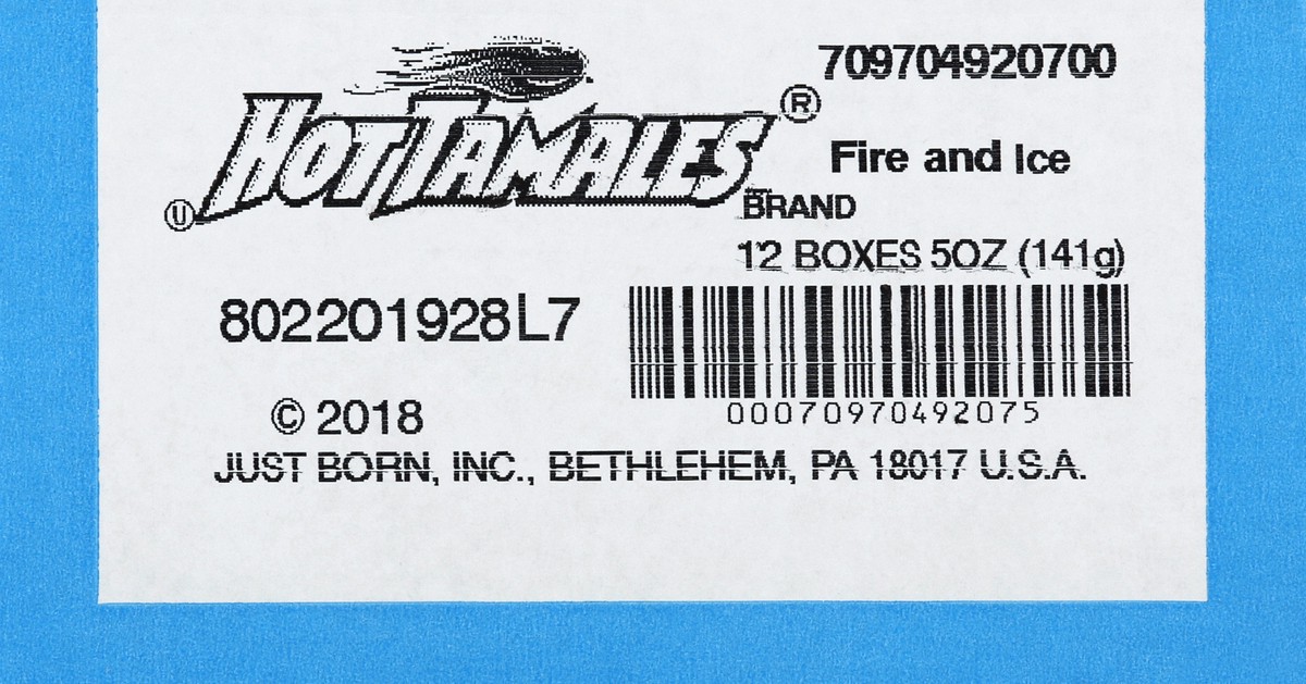 slide 2 of 6, Hot Tamales Fire and Ice Theater, 5 oz