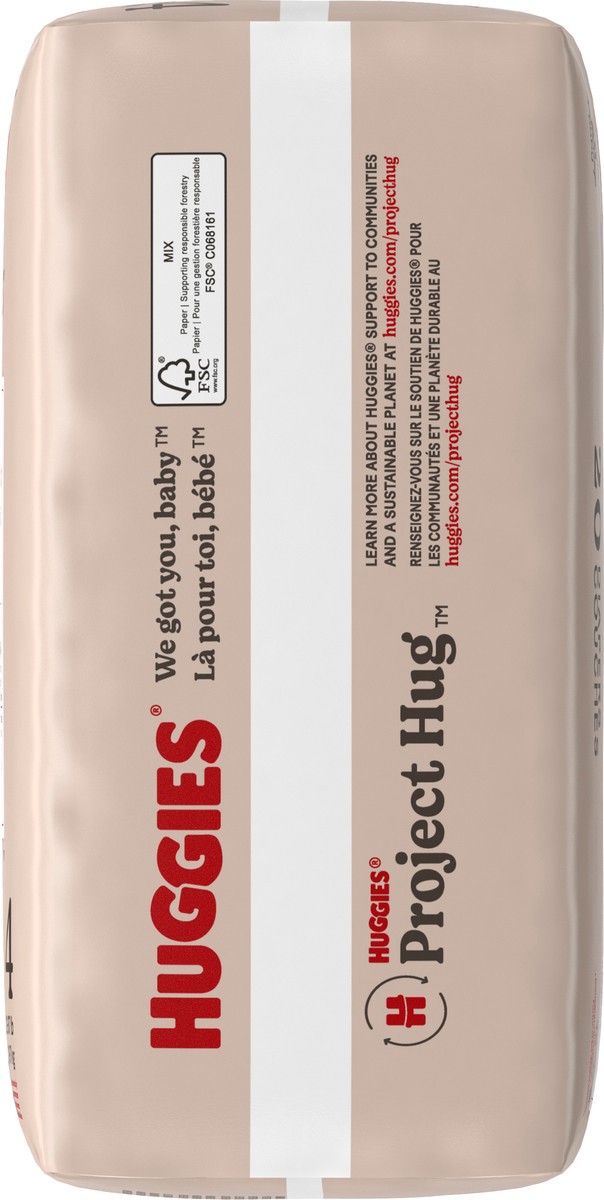 slide 5 of 11, Huggies Skin Essentials Baby Diapers, Size 4 (22-37 lbs), 20 Ct, 20 ct