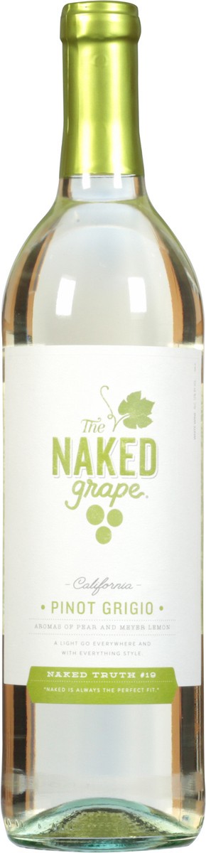 slide 7 of 12, The Naked Grape White Wine, 750 ml