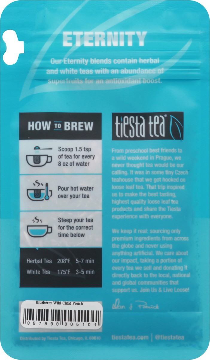 slide 2 of 13, Tiesta Tea Blueberry Hibiscus Herbal Tea - 1.8 oz, 1.8 oz