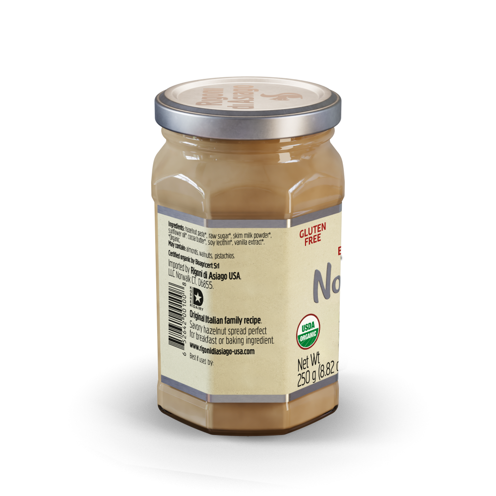 slide 3 of 3, Nocciolata Org Bianca Hazelnut Spread, 8.82 oz