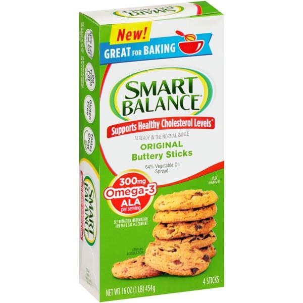 slide 1 of 1, Smart Balance Original Buttery Sticks, 16 oz