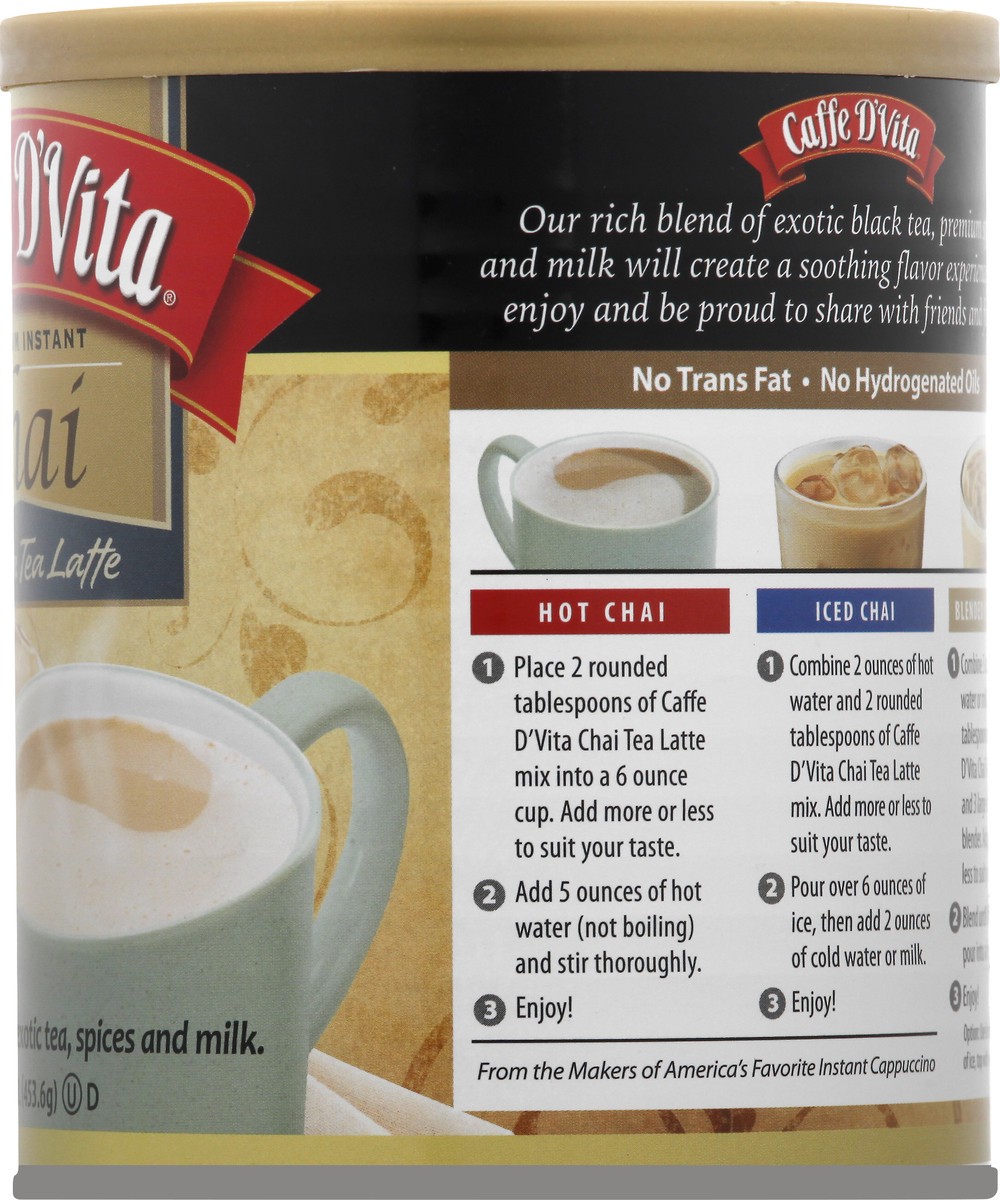 slide 10 of 10, Caffe D'Vita Chai - 1 lb, 1 lb