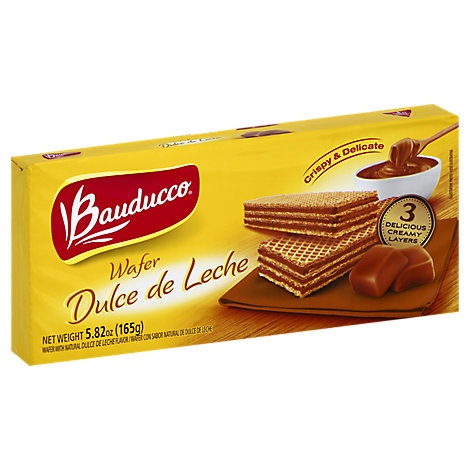 slide 1 of 1, Bauducco Wafer Selects Dulce de Leche, 4.94 oz