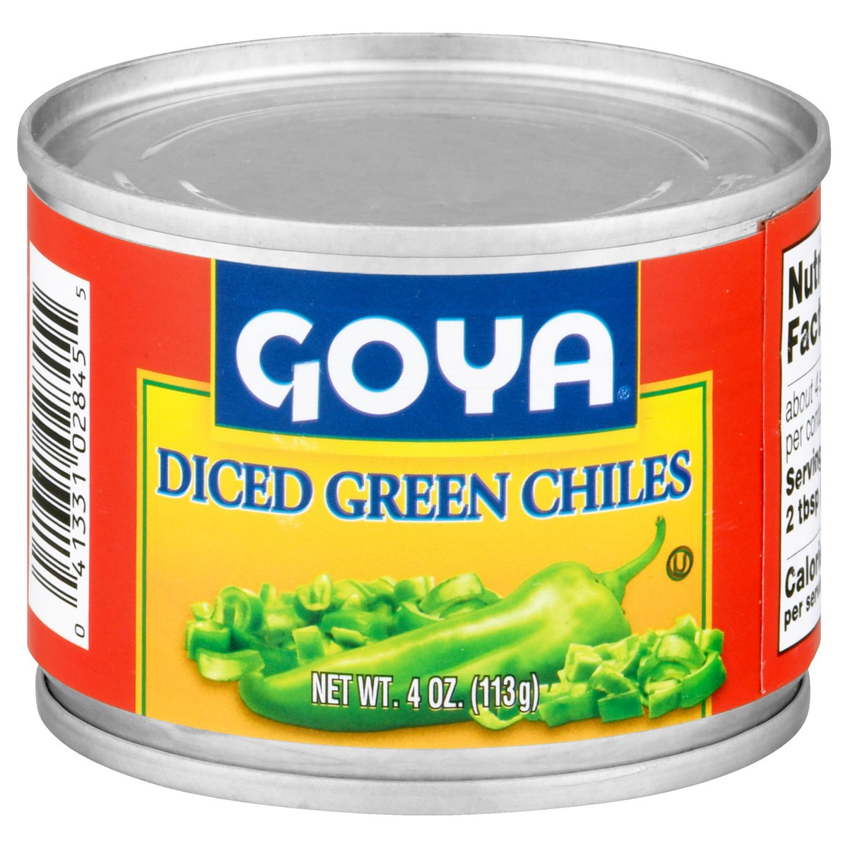 slide 13 of 13, Goya Green Diced Chiles 4 oz, 4 oz