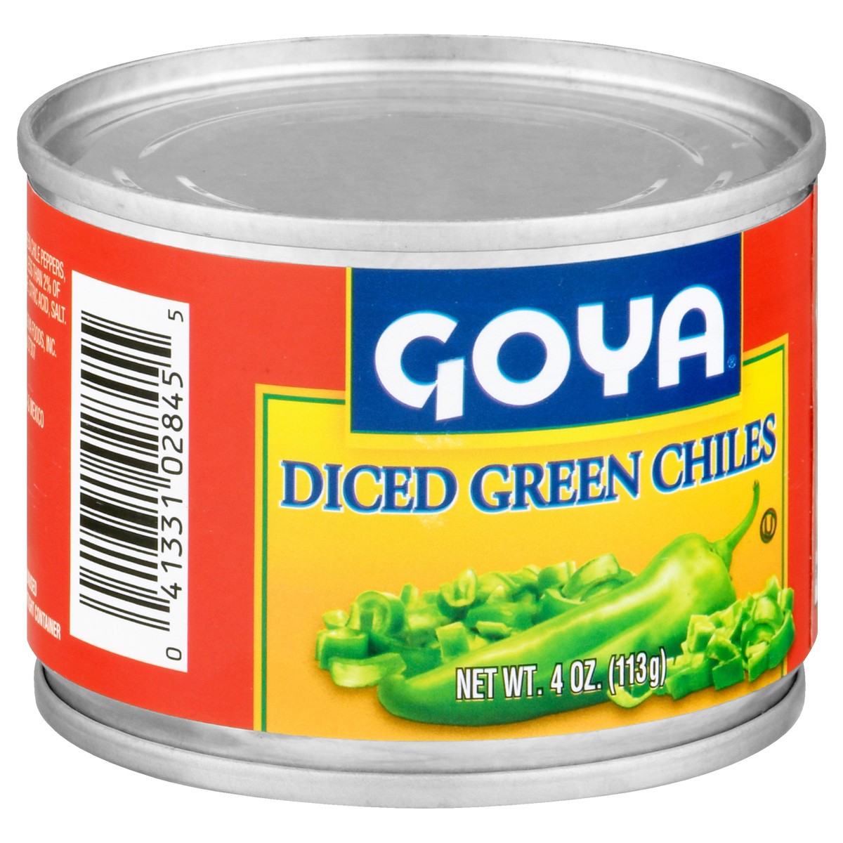 slide 2 of 13, Goya Green Diced Chiles 4 oz, 4 oz