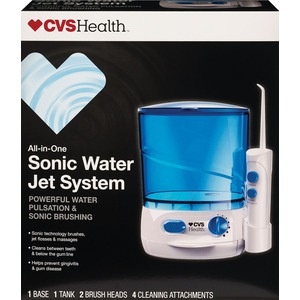 slide 1 of 1, CVS Health All-In-One Sonic Water Jet System, 1 ct