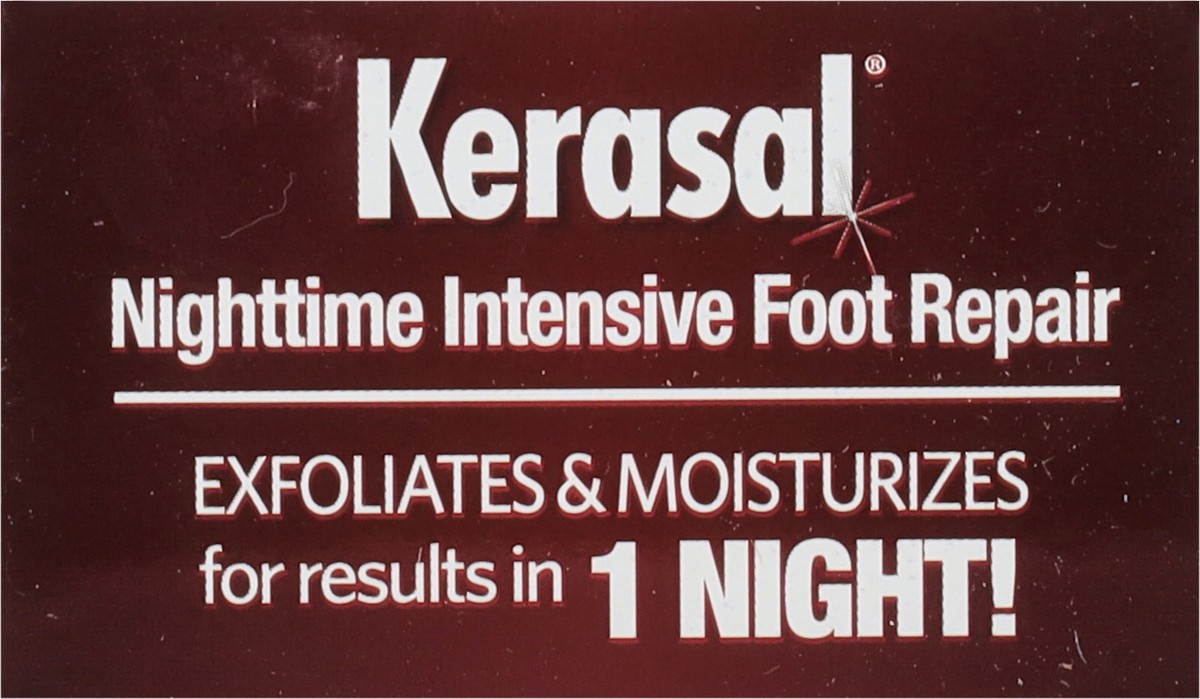 slide 8 of 12, Kerasal Nighttime Intensive Foot Repair 1 oz, 1 oz