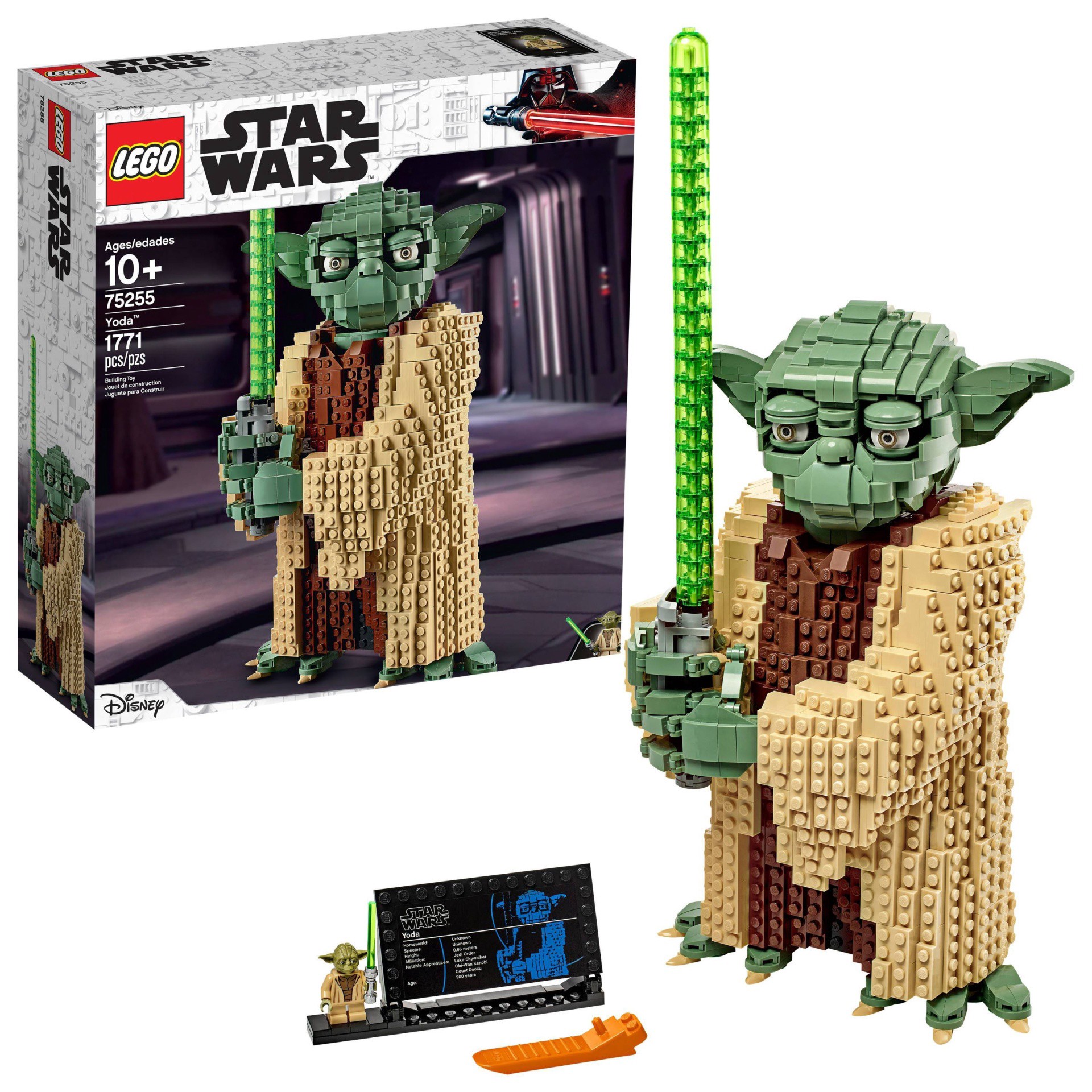 slide 1 of 6, LEGO Star Wars Yoda 75255, 1 ct