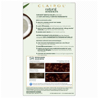 slide 5 of 5, Clairol Healthy Looking Natural Instincts 5R Medium Auburn Hair Color, 1 ct