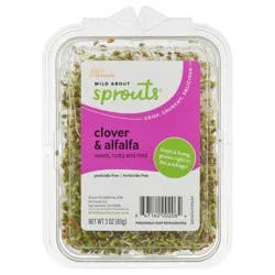 Wild About Sprouts Clover & Alfalfa Sprouts 3 oz