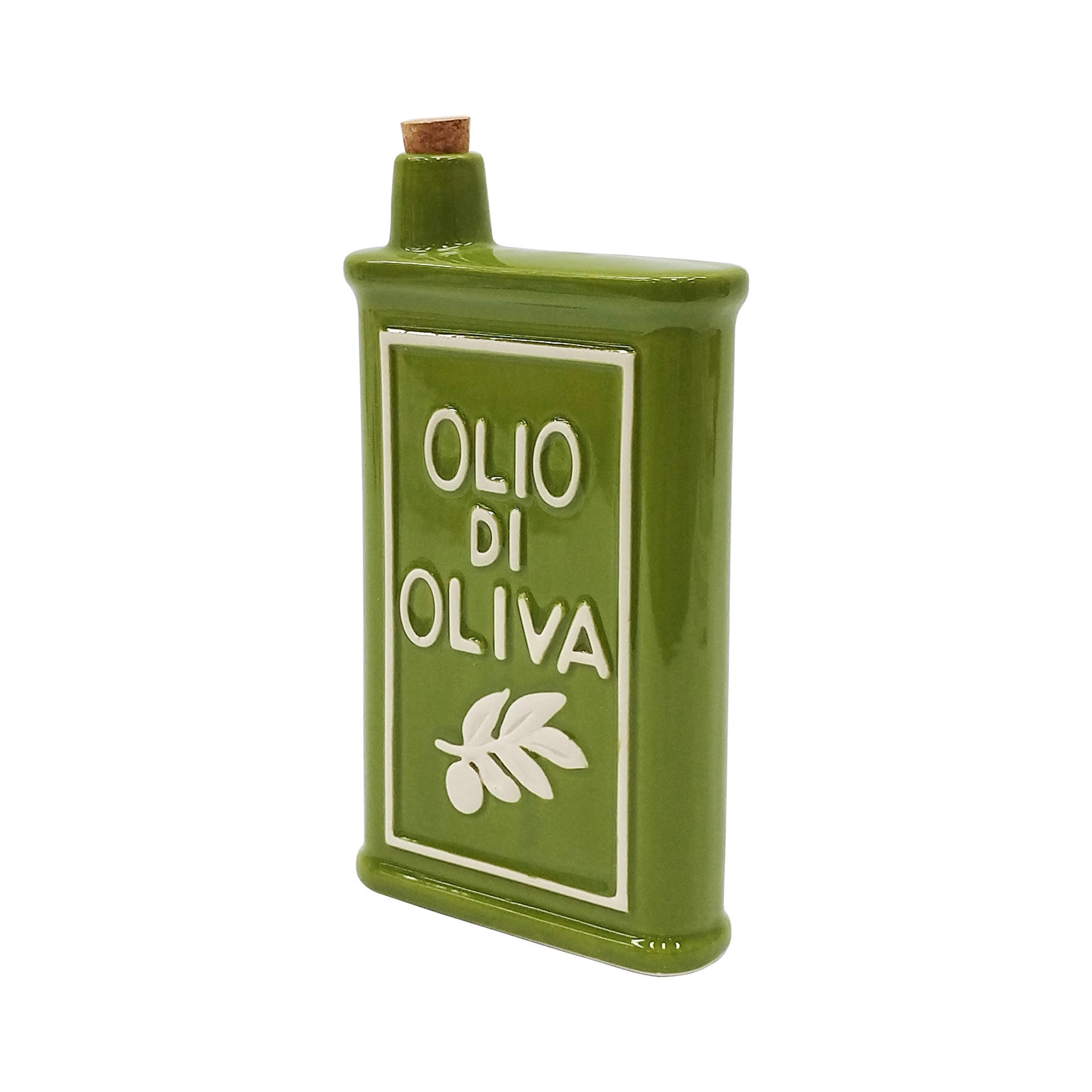 slide 3 of 3, 10oz. Olio Di Oliva Ceramic Bottle By Ashland, 10 oz