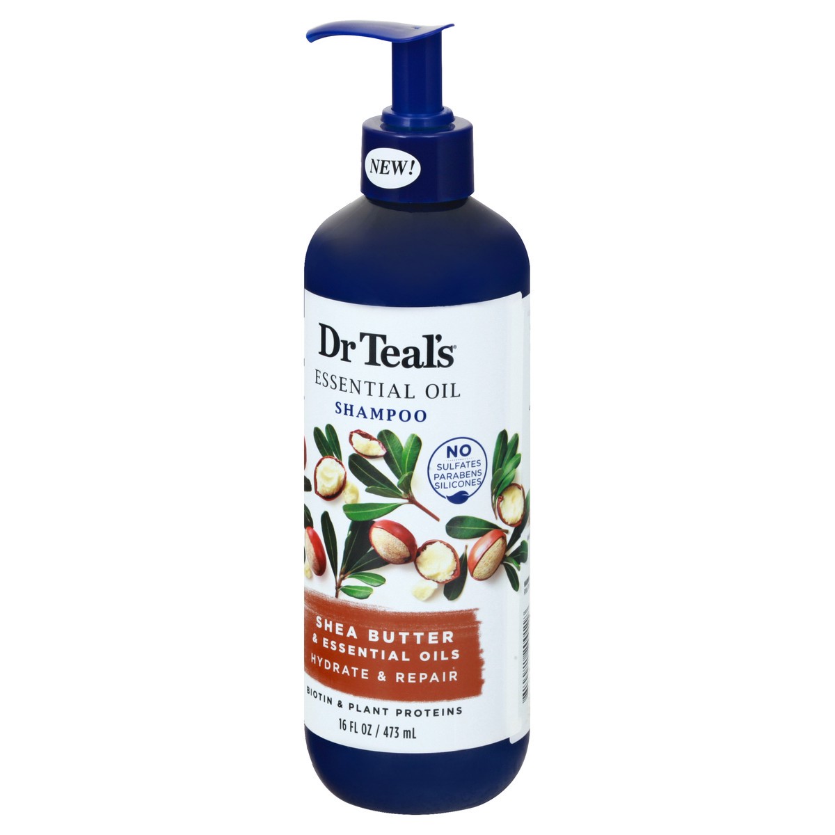 slide 8 of 9, Dr. Teal's Shea Butter Hydrate & Repair Shampoo 16 oz, 16 oz