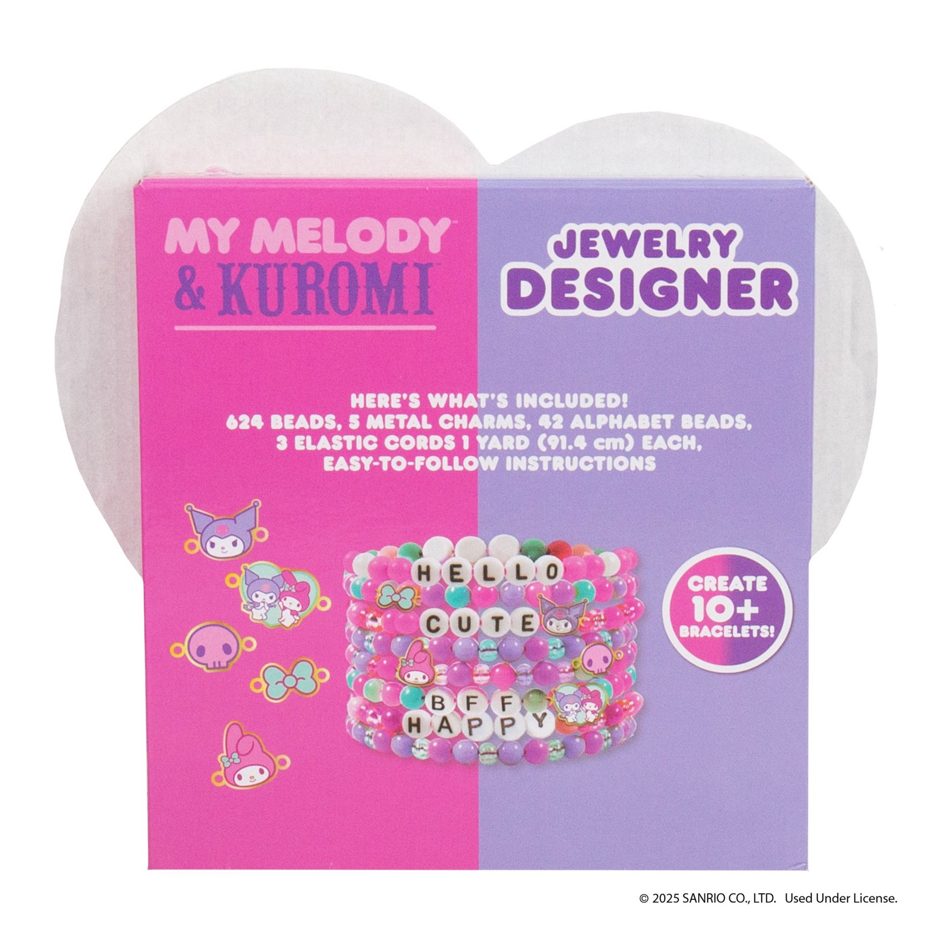 slide 2 of 5, Hello Kitty My Melody & Kuromi Jewelry Designer, 1 ct