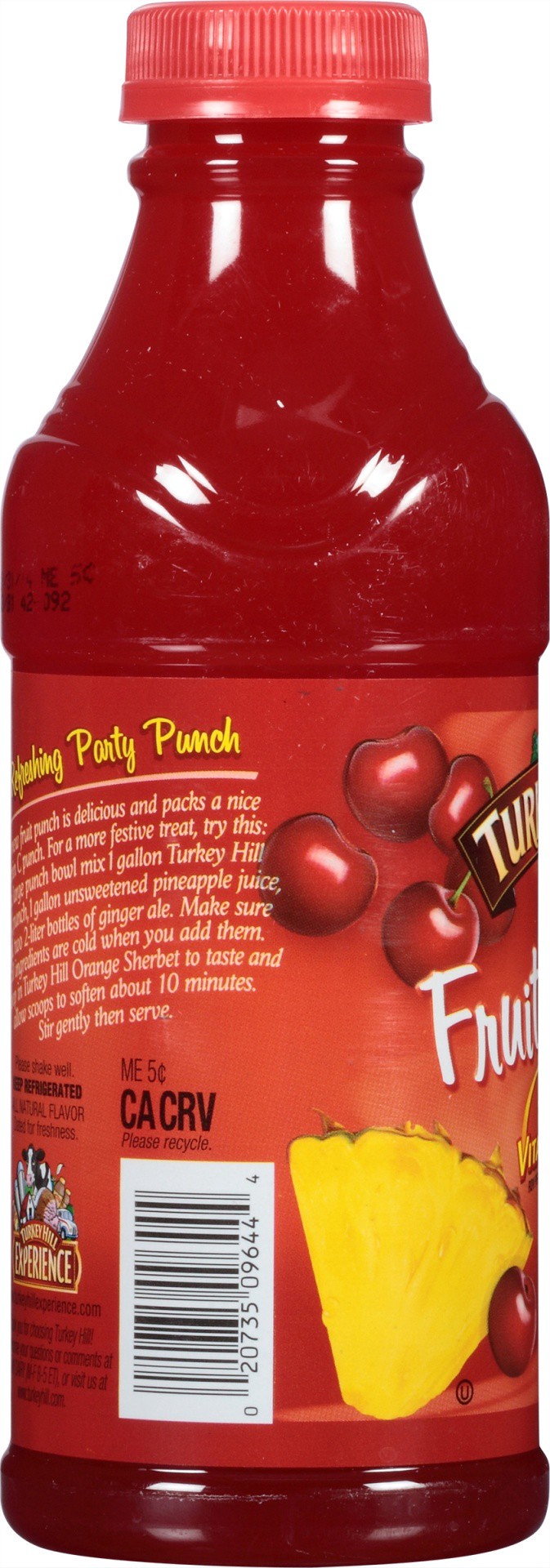 slide 6 of 6, Turkey Hill Fruit Punch, 18.50 fl oz