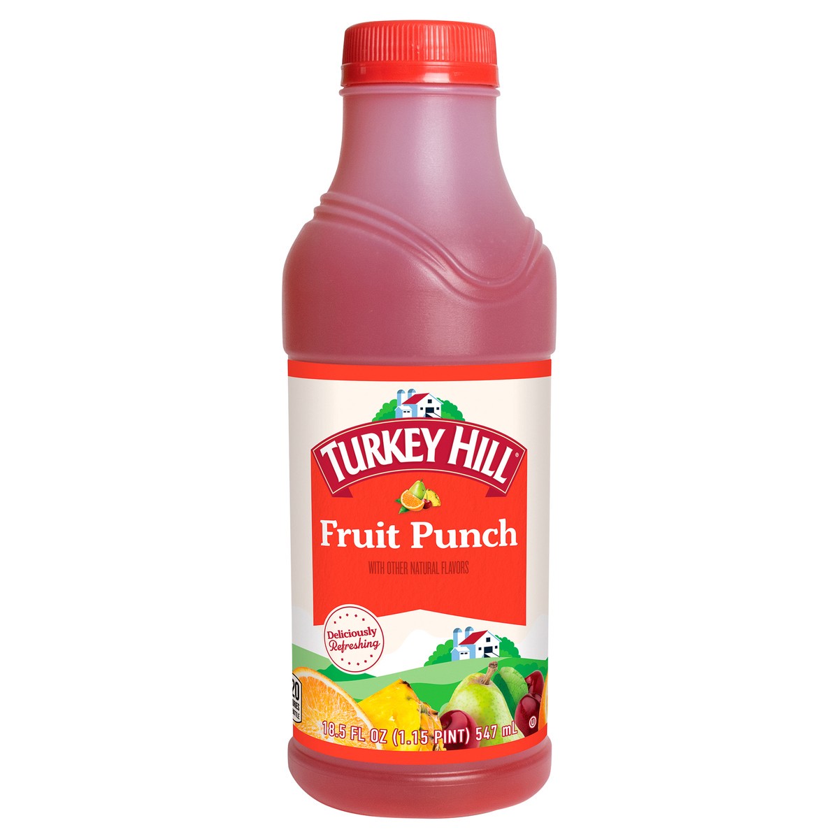 slide 1 of 6, Turkey Hill Fruit Punch 18.5 fl oz, 18.50 fl oz