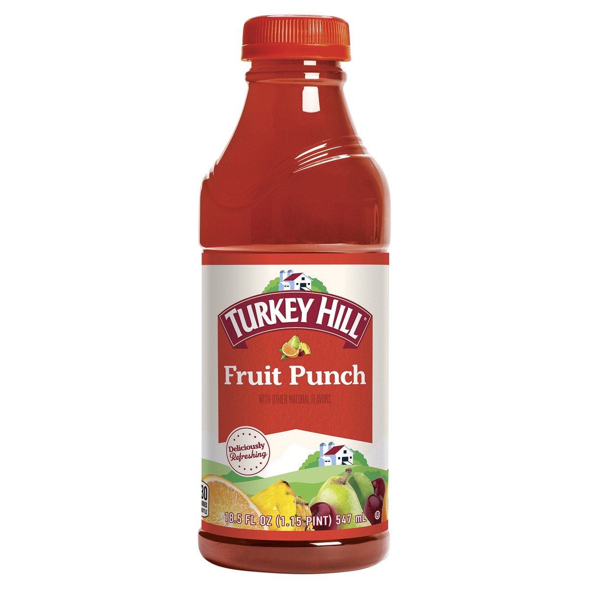 slide 1 of 6, Turkey Hill Fruit Punch, 18.50 fl oz