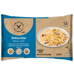 Crafted Market by Meijer Chicken Fettuccine Meal Kit, 32 oz.