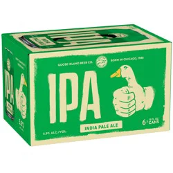 Goose Island Beer Co. Beer Co. IPA 6 Pack 12 fl oz Cans