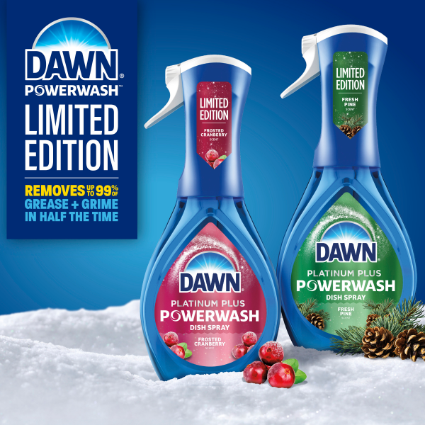 slide 28 of 29, Dawn Powerwash Spray, Dish Soap, Dishwashing Liquid, Frosted Cranberry, 1 Starter Kit, 16 Fl Oz, 16 fl oz