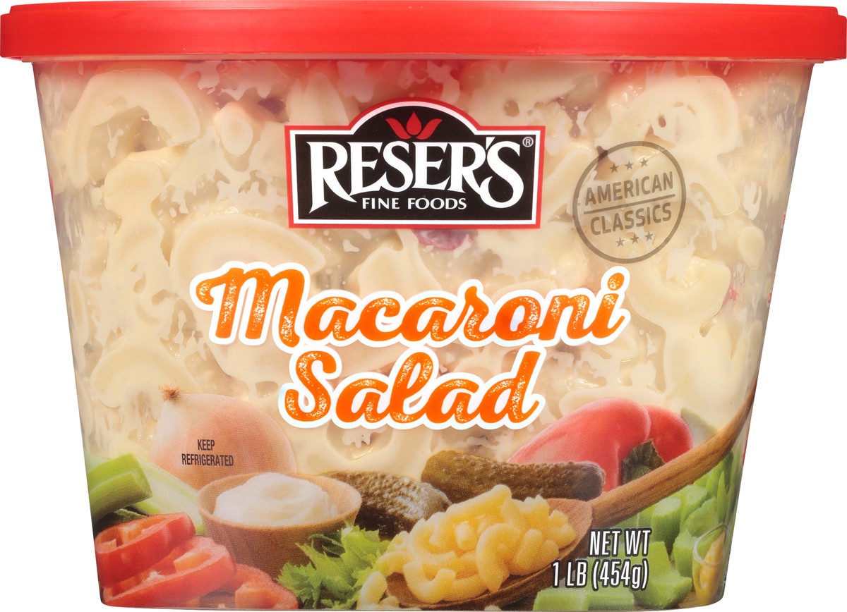 slide 3 of 4, Reser's Macaroni Salad, 1 lb