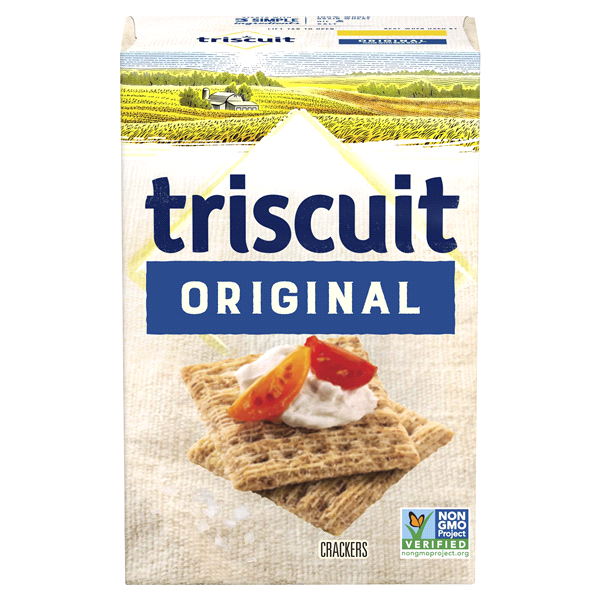 slide 1 of 1, Nabisco Triscuit Baked Wheat Original Crackers, 9.5 oz