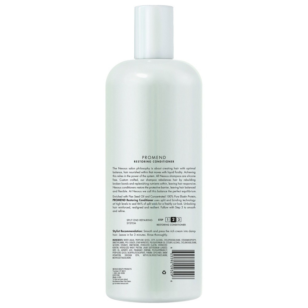 slide 4 of 6, Nexxus Promend Split End Repair With Pump Restoring Conditioner, 33.8 fl oz