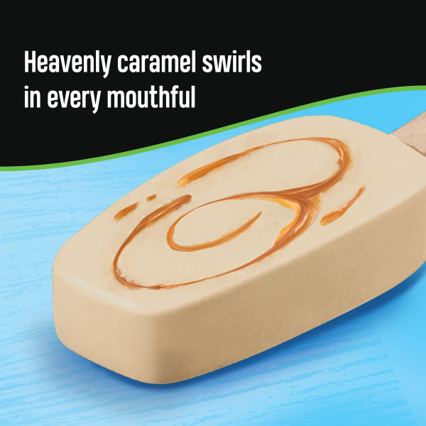 slide 9 of 29, Breyers CarbSmart™ Frozen Dairy Dessert Caramel Swirl Bars, 6 pc, 6 ct