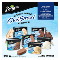 slide 15 of 29, Breyers CarbSmart™ Frozen Dairy Dessert Caramel Swirl Bars, 6 pc, 6 ct