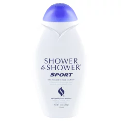 Shower to Shower Sport Absorbent Body Powder, 13 oz 